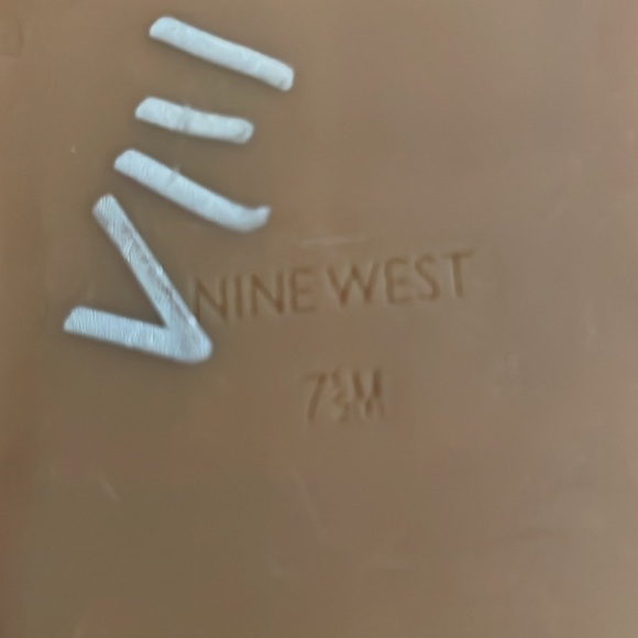 Nine West women’s sandals size 7 1/2 medium - Picture 5 of 8